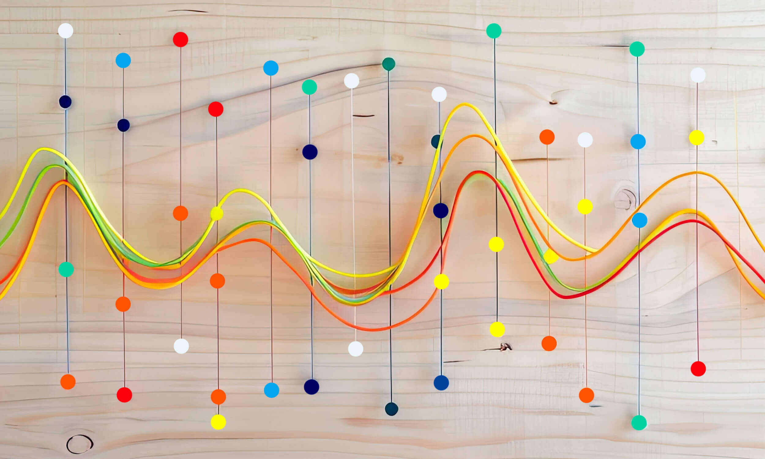 Abstract image to represent micro shifts and flexible scheduling.