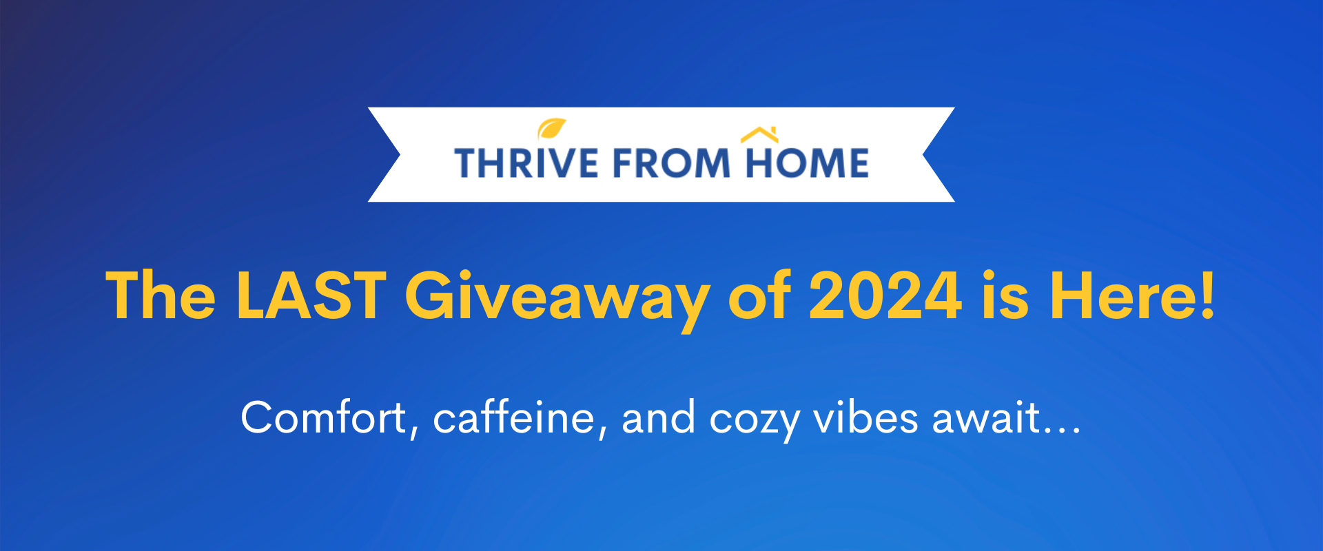 December Thrive From Home Giveaway