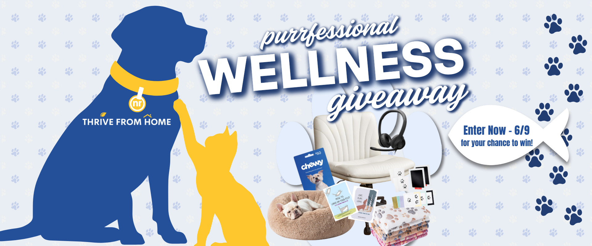 June Thrive From Home Giveaway Graphic