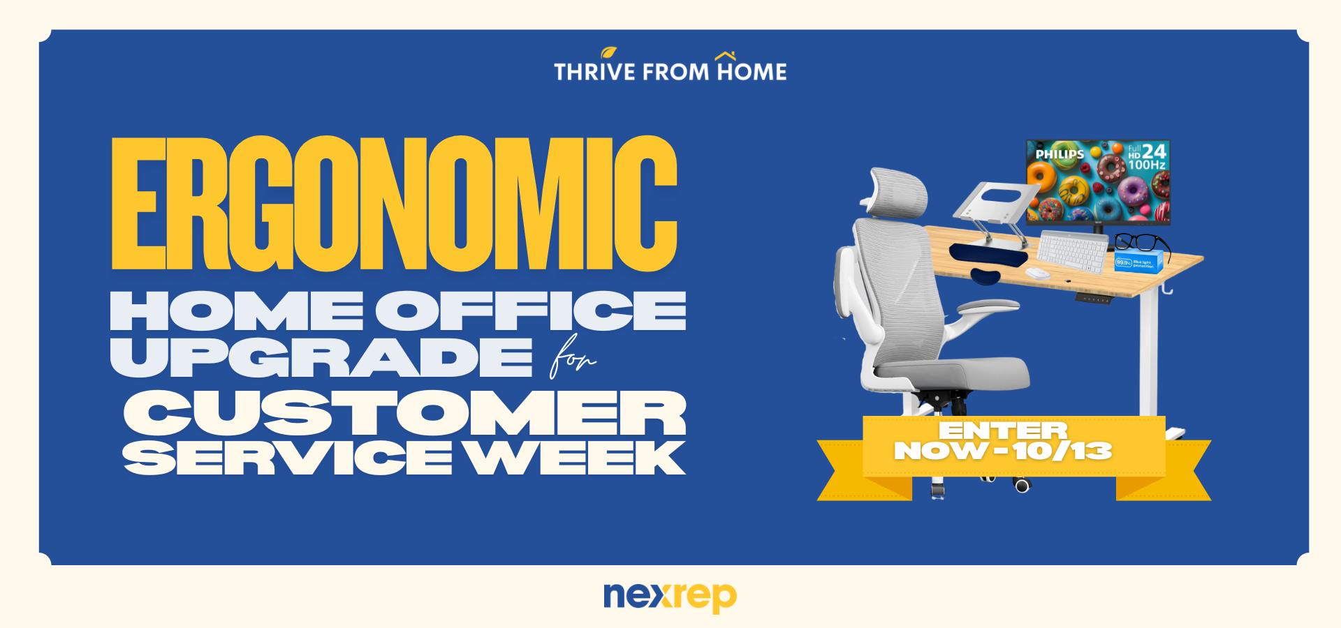 October Thrive From Home Giveaway Graphic