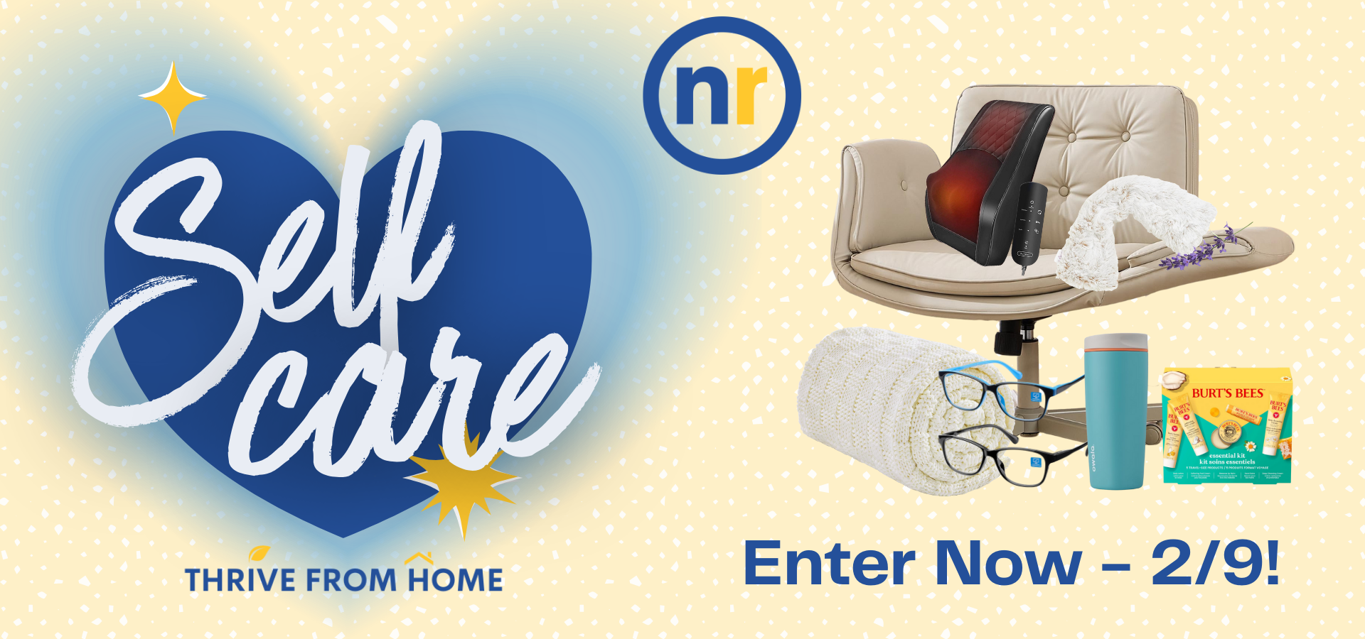 January Thrive From Home Giveaway Graphic